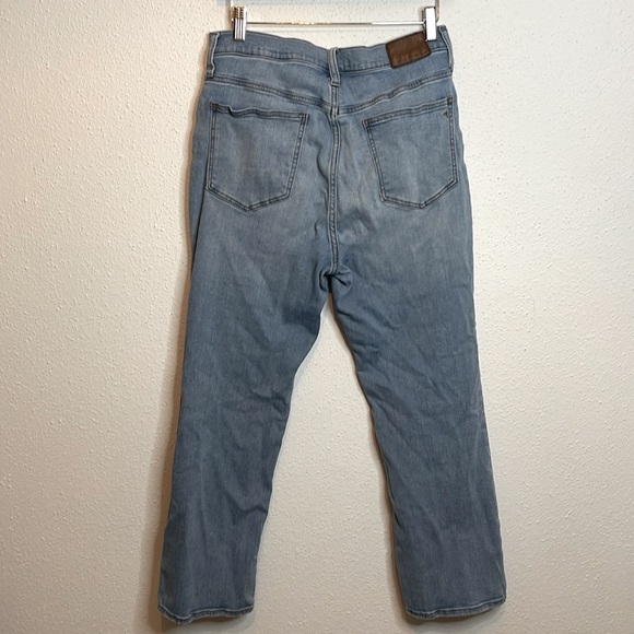 Madewell Light wash Cali Denim Boot Button-fly Jeans Size 29 - Picture 3 of 7